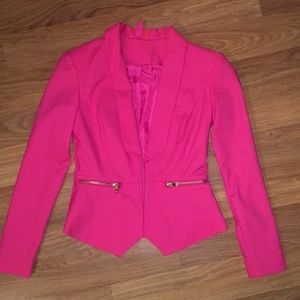 HOT PINK blazer